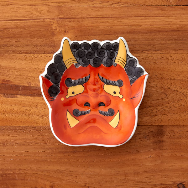 楽天市場】幸楽窯 錦 泣いた赤鬼 小銘々皿 / 節分 有田焼 和食器 豆