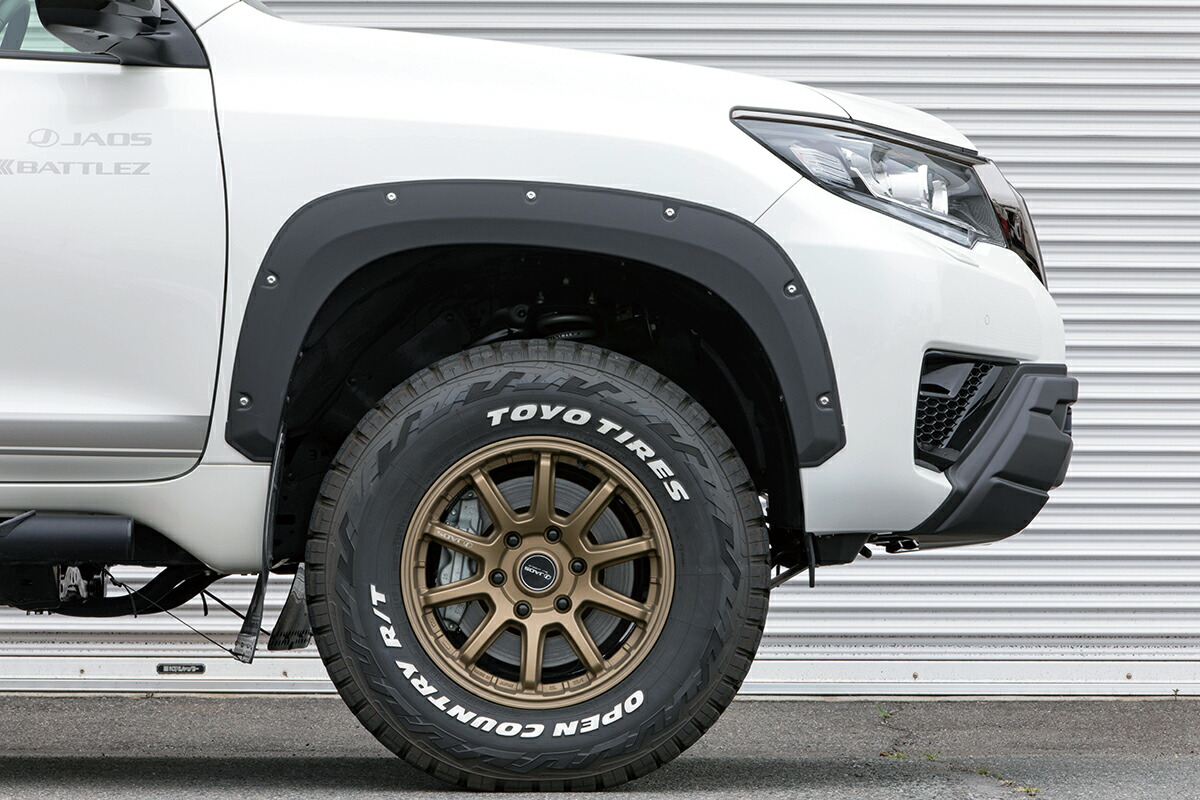 楽天市場】JAOS フロントバンパーガード 塗装品 プラド 150系