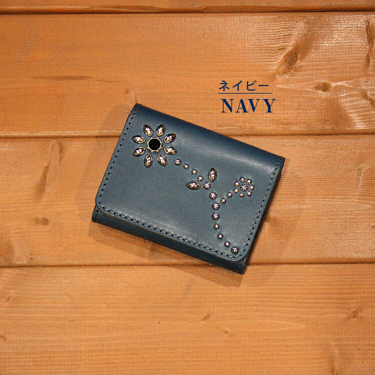 楽天市場】日本製 栃木レザー 正規品 トラッカーウォレット フラワー