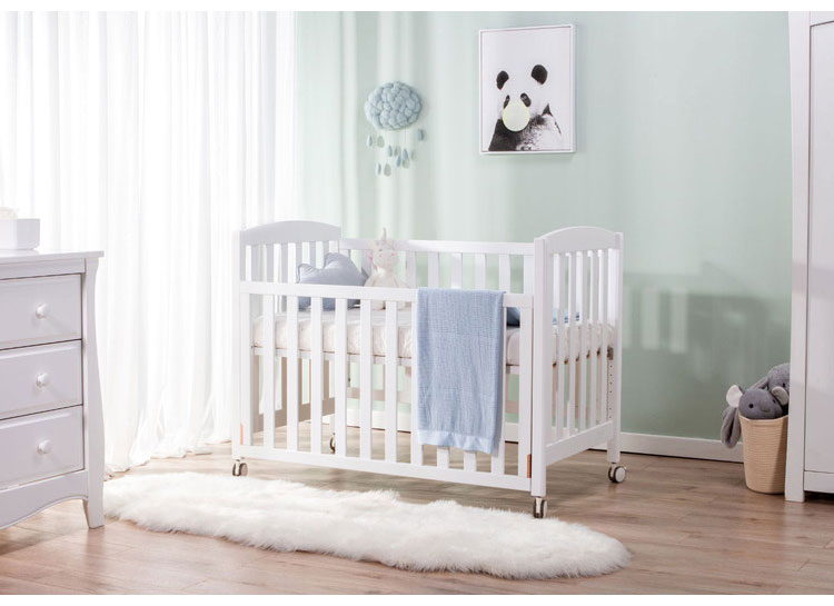 楽天市場】BOORI ベビーベッド カプリ 単品 Boori ブーリ キッズベッド