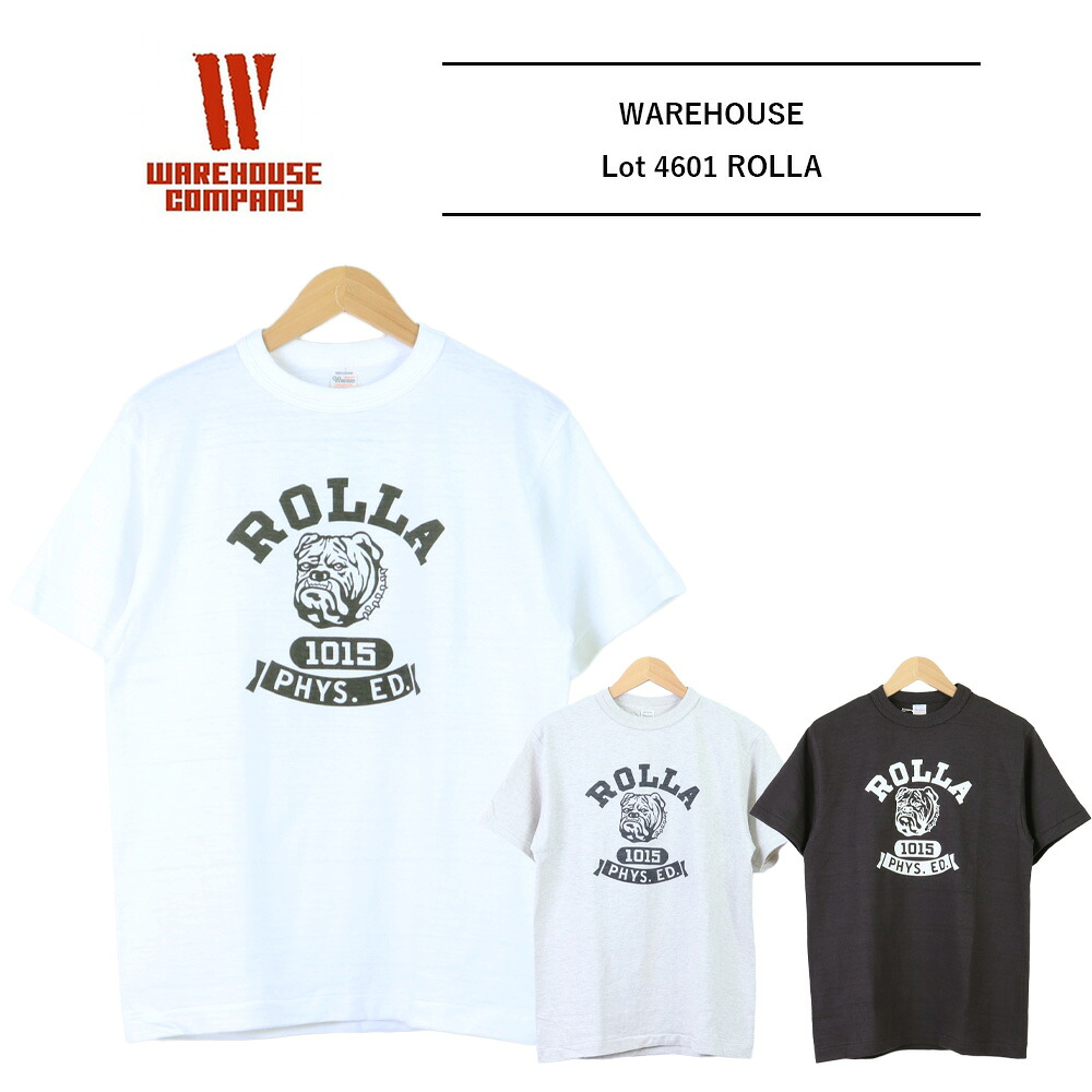 楽天市場】ウエアハウス Tシャツ 4601 warehouse Tシャツ 4601