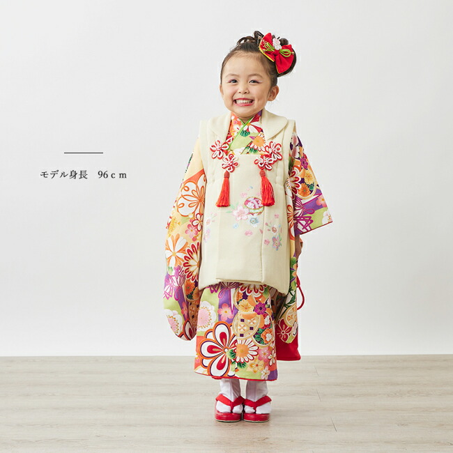 楽天市場】七五三 着物 3歳 レンタル 753 3歳 女の子 フルセット ( 三
