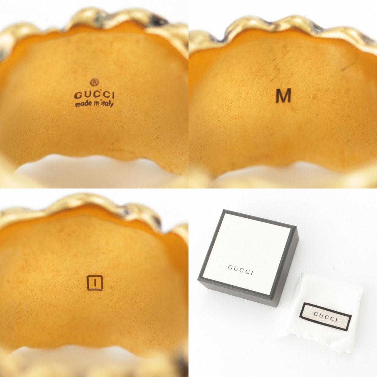 楽天市場】【グッチ】Gucci ライオン たてがみ リング 指輪 476854