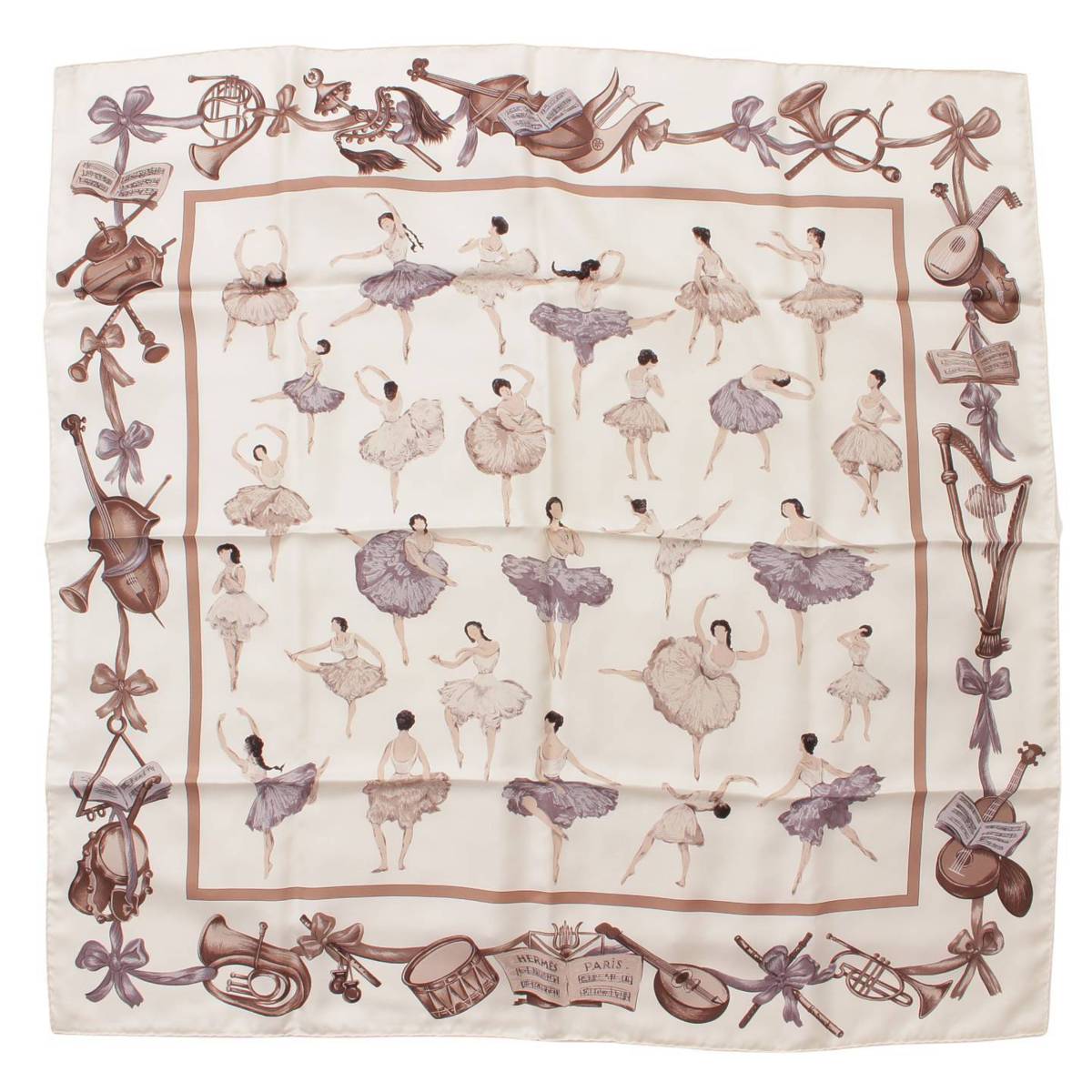 楽天市場】【エルメス】Hermes カレ90 シルクスカーフ LA DANCE ラ