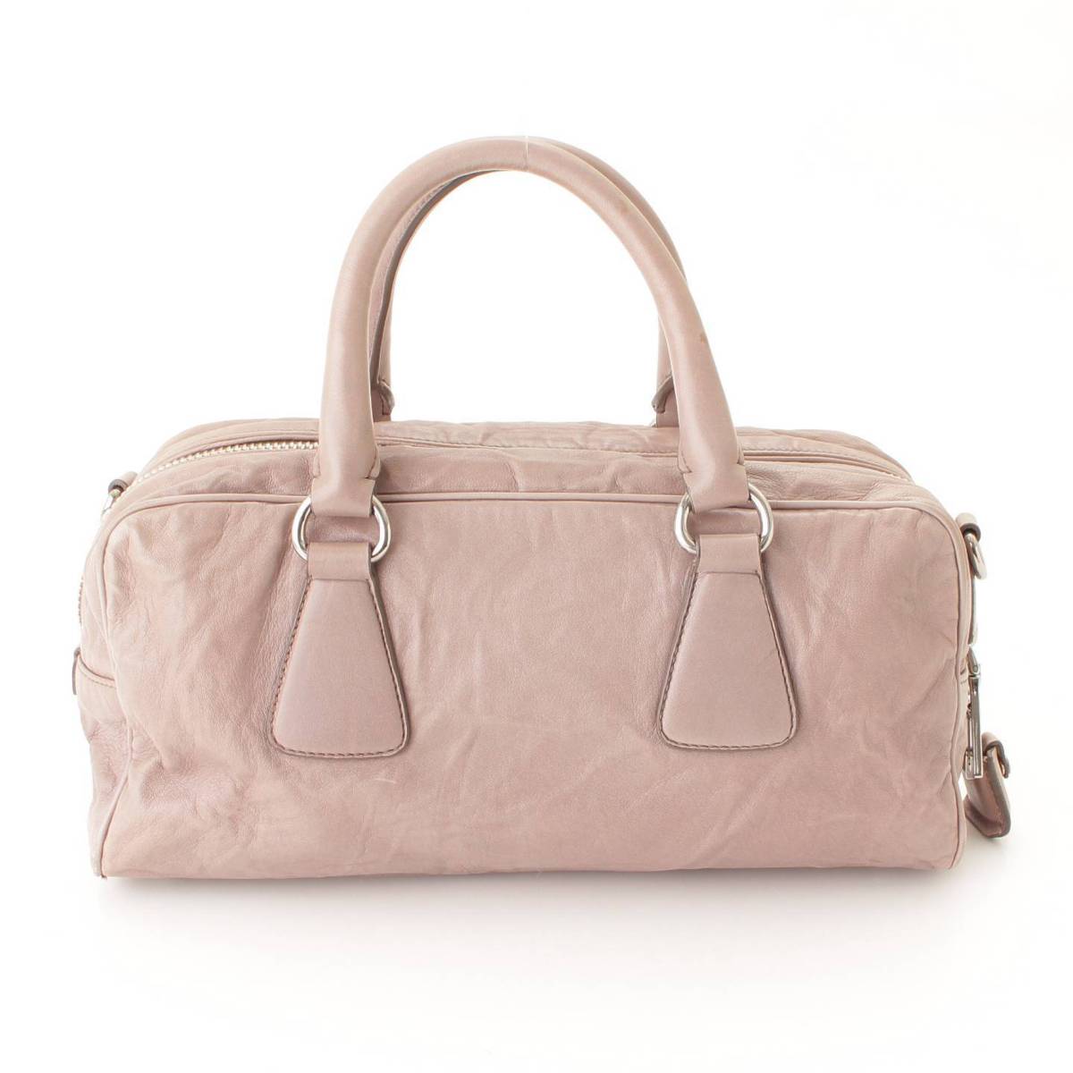 楽天市場】【プラダ】Prada ナッパアンティーク 2WAY ミニボストン