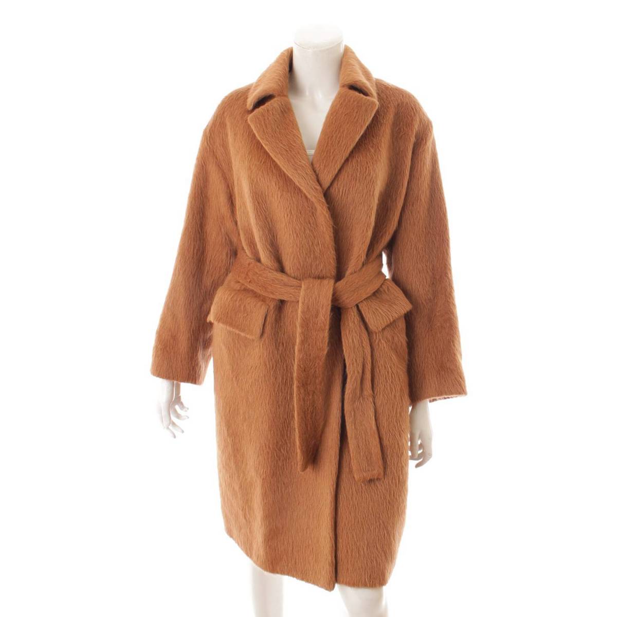 楽天市場】【ドゥロワー】DRAWER 16AW ウール シルク ベルト付き