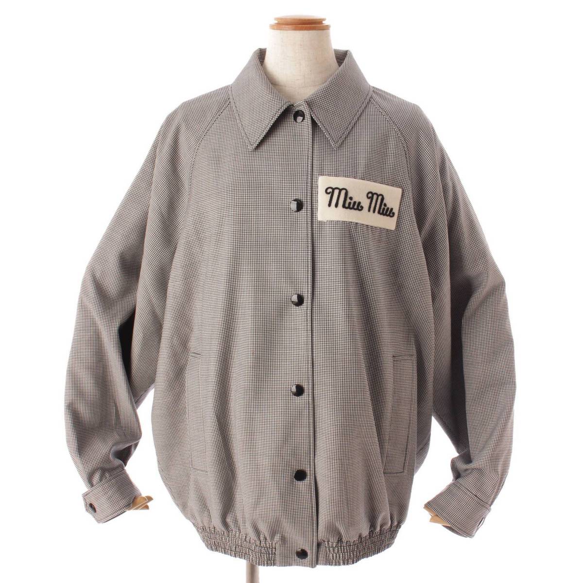 楽天市場】【ミュウミュウ】Miu Miu 21AW ハウンドトゥース チェック