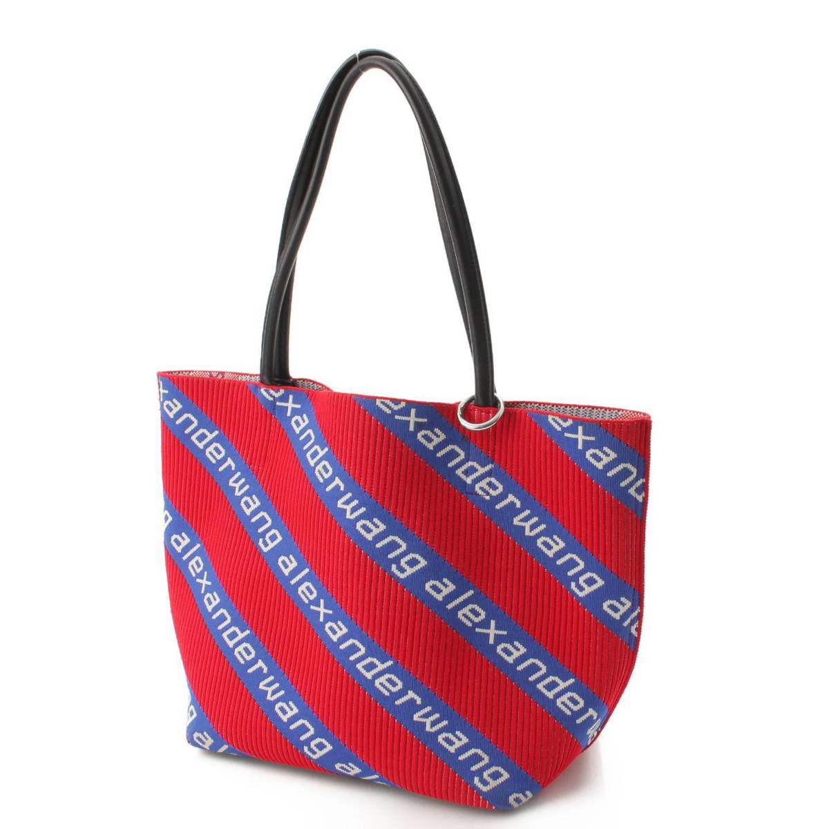 楽天市場】【アレキサンダー ワン】Alexander Wang ニット ロゴ トート