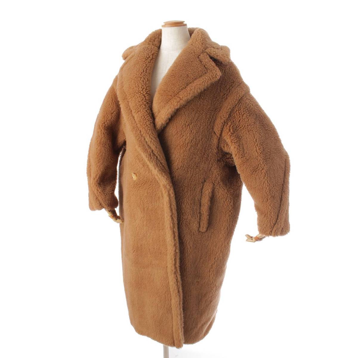 楽天市場】【マックスマーラ】Max mara テディベア キャメル×シルク