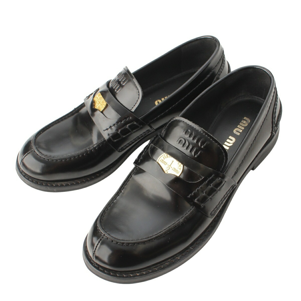 楽天市場】【ミュウミュウ】Miu Miu ブラッシュドレザー ペニー コイン