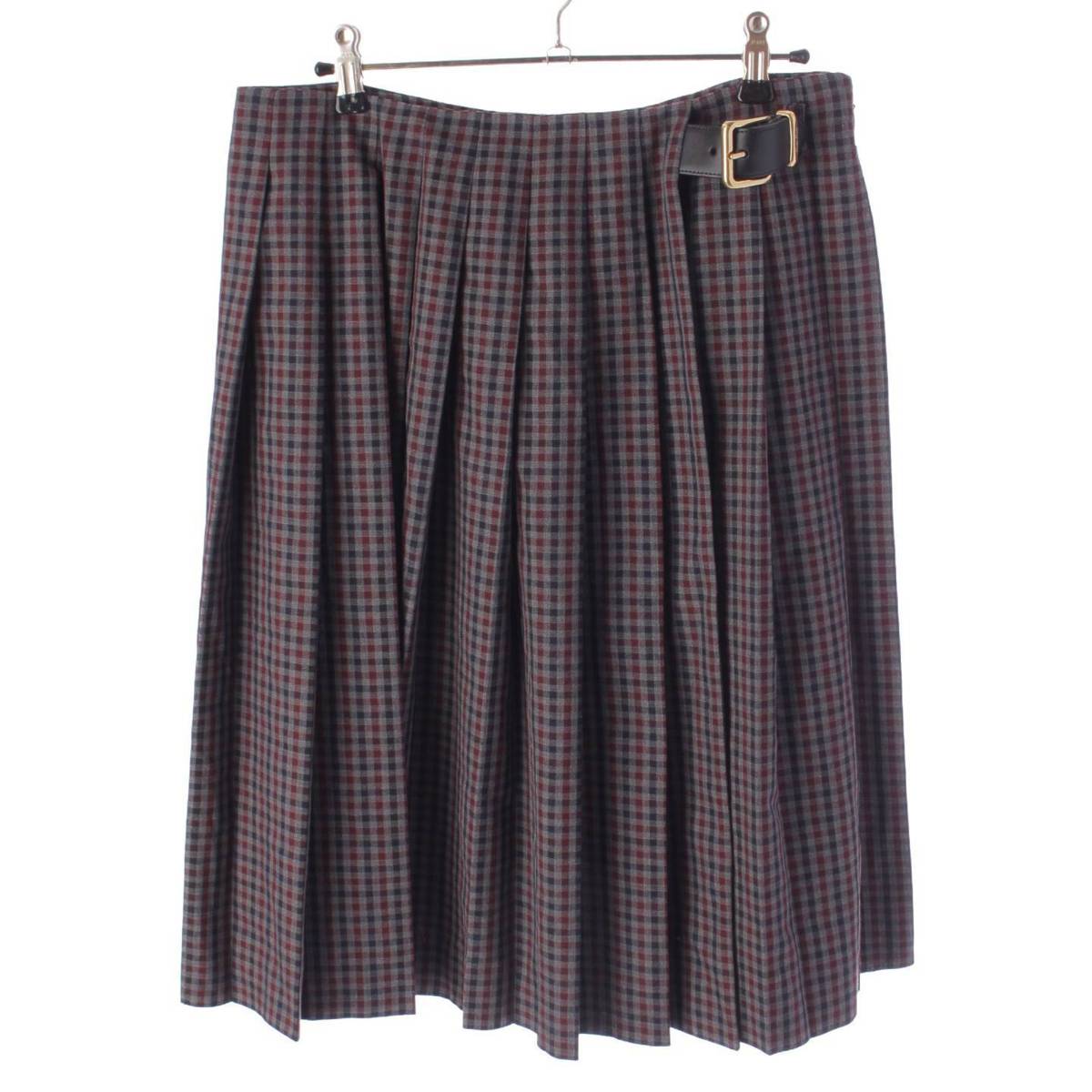 楽天市場】【ミュウミュウ】Miu Miu 23SS ウール ギンガムチェック