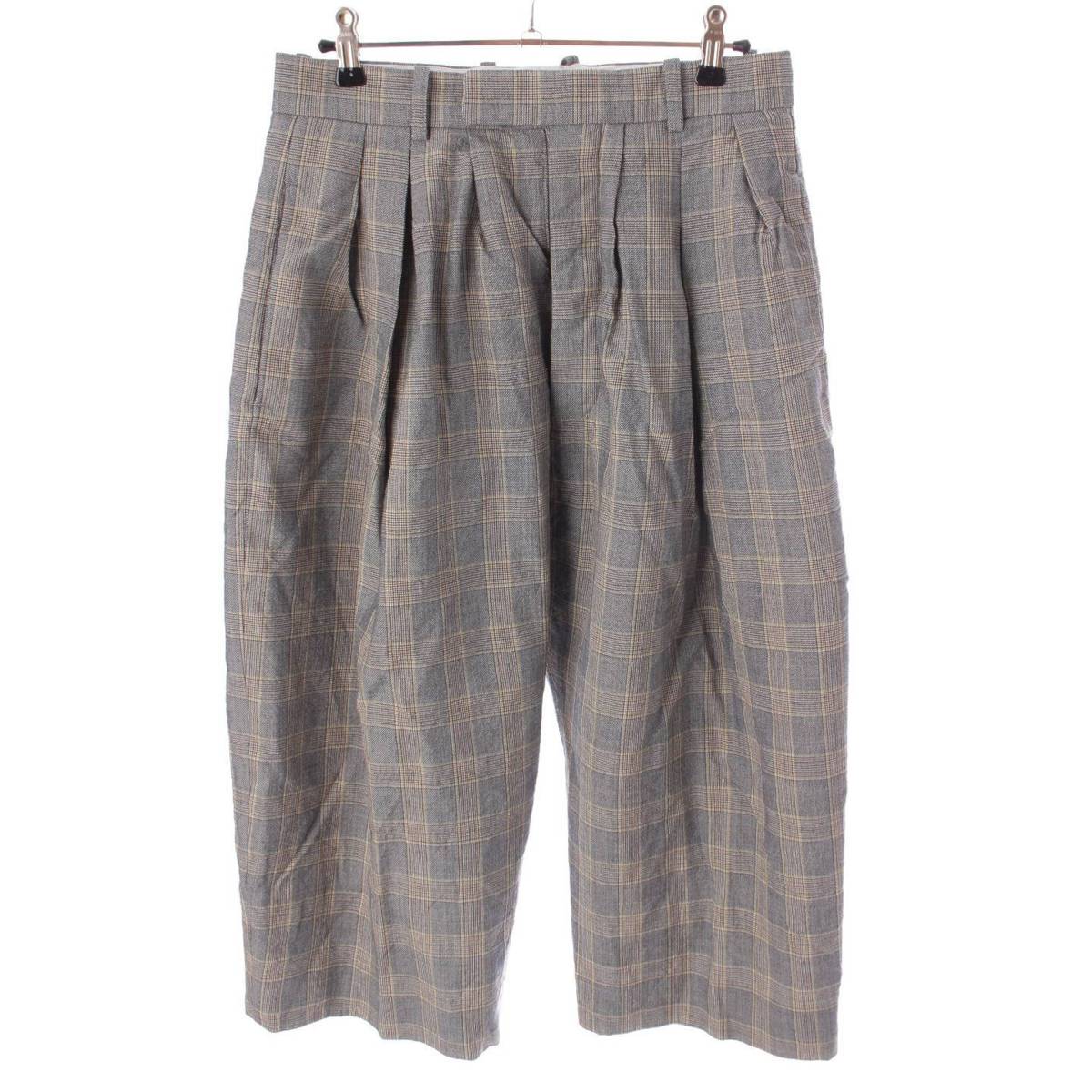 楽天市場】【セリーヌ】Celine フィービー期 チェック柄 ウール タック