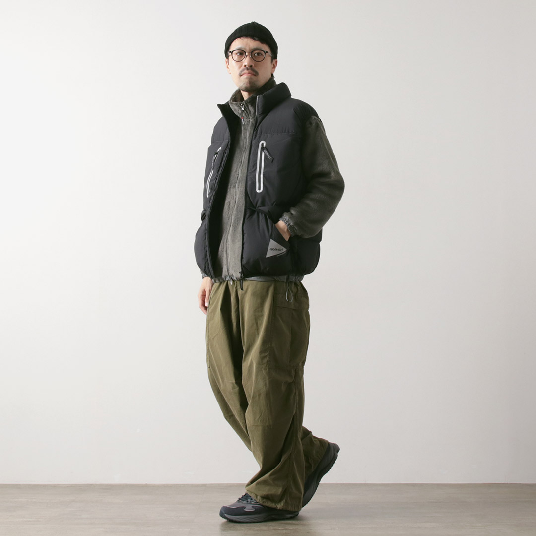 楽天市場】【30％OFF】AND WANDER（アンドワンダー） グラミチ ダウン