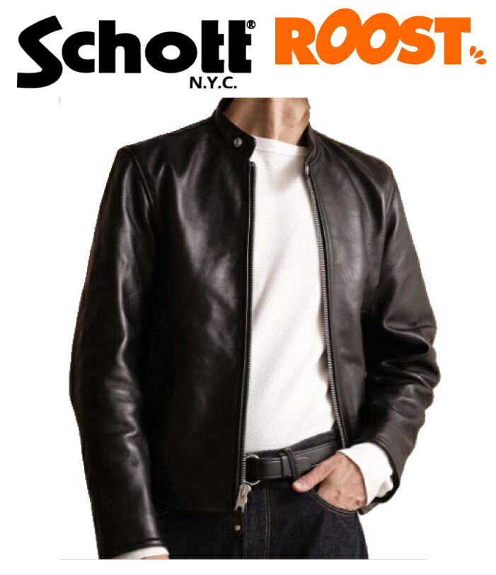 楽天市場】schott ショット ライダース 70'S SINGLE RIDERS JACKET
