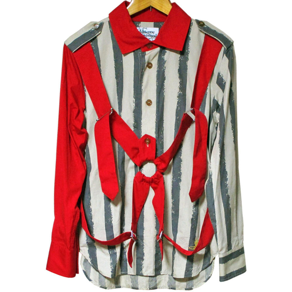 楽天市場】Vivienne Westwood MAN Bondage PARACHUTE SHIRT Anarchy