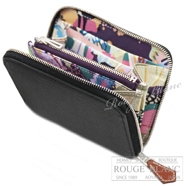楽天市場】【エルメス/アザップシルクイン/財布/アザップ/黒/ノワール