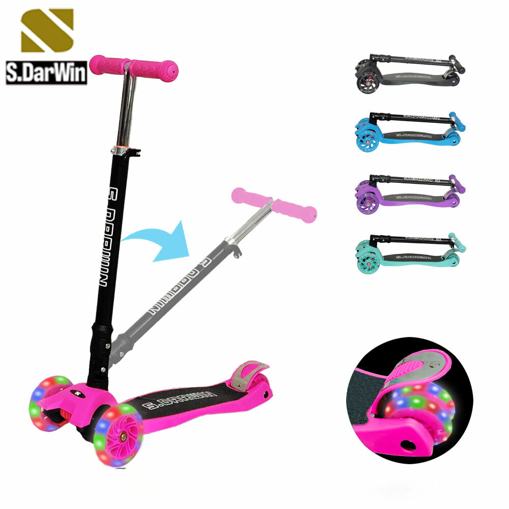 楽天市場】【S.Darwin】 キックボード 子供 プレゼント 三輪 キッズ