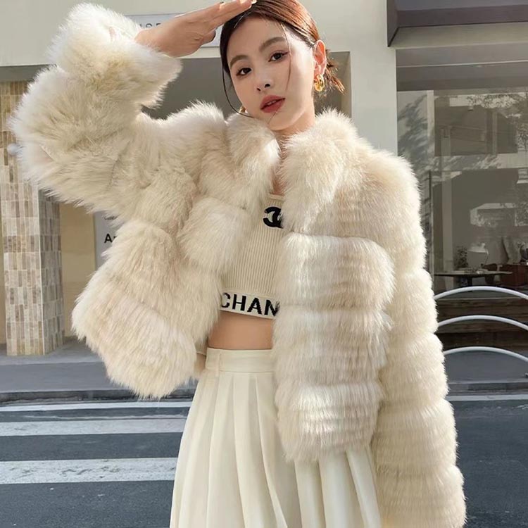 楽天市場】ジャケット フォックス リアルファー コート アウター