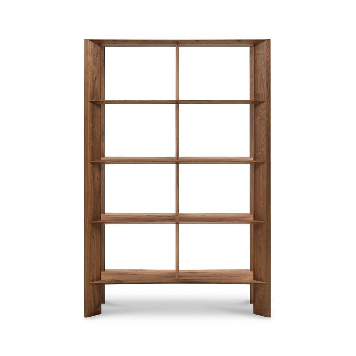 楽天市場】オープン シェルフ 書棚 収納棚 幅122cm 4段 多目的 天然