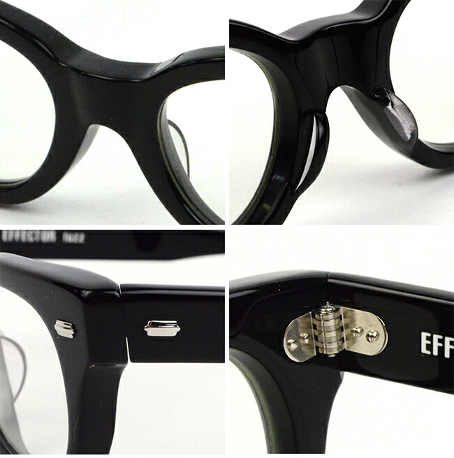 楽天市場】エフェクター EFFECTOR fuzz ファズ ブラック メガネ 眼鏡