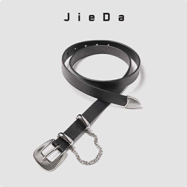 楽天市場】JieDa(ジエダ) LETHER WESTERN BELT レザーウエスタンベルト