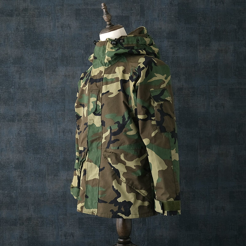 楽天市場】米軍 ECWCS パーカー GEN1 後期型 ウッドランド USED