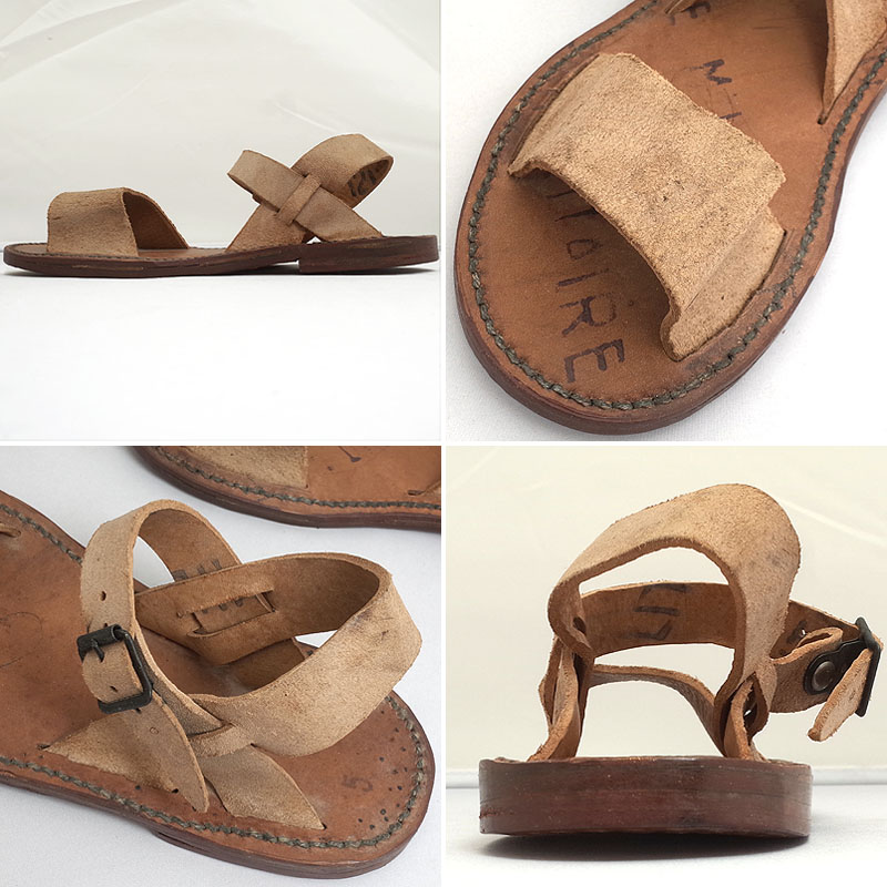 ロシア軍 実物 Военторг製 夏用 革サンダル 27cm ロシア軍 実物