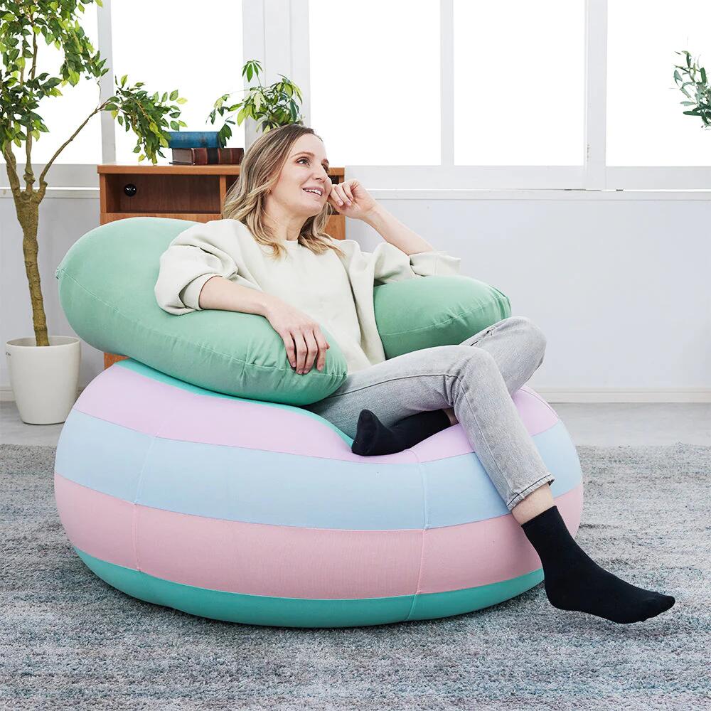 楽天市場】【ソファ送料無料】 Yogibo Drop Rainbow(ドロップ