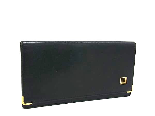 楽天市場】□美品□ dunhill ダンヒル レザー 二つ折り長財布