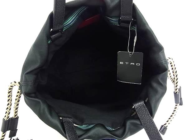 楽天市場】□極美品□ ETRO エトロ 1H943 5902 ナイロン×レザー