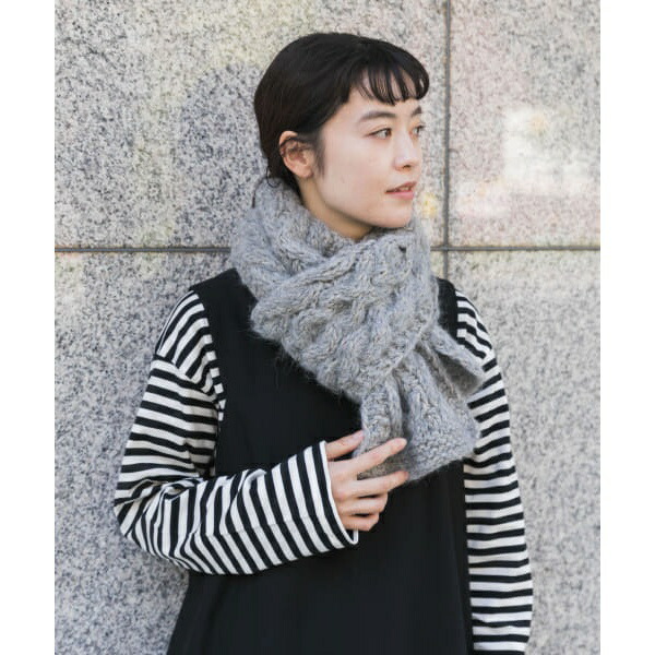 楽天市場】スリアルパカウールマフラー／かぐれ（kagure） : 丸井