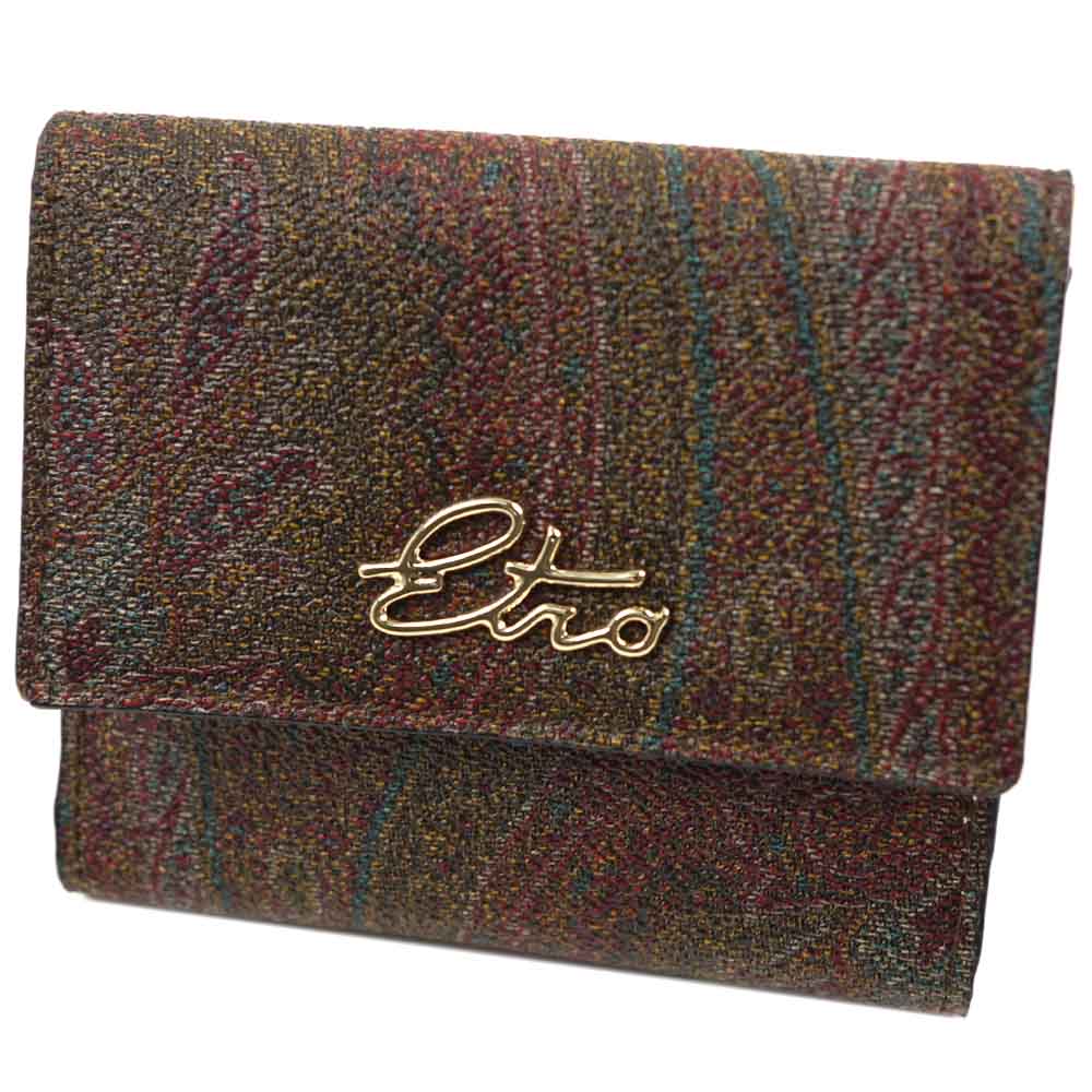 楽天市場】エトロ 財布 二つ折り財布 ミニ財布 レディース ペイズリー