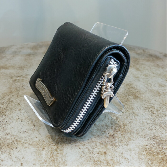 楽天市場】【CHROME HEARTS クロムハーツ】Square Bill Zip Wallet