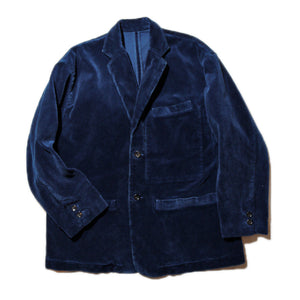 Porter Classic Corduroy Classic Jacket - BLUE - ポータークラシック