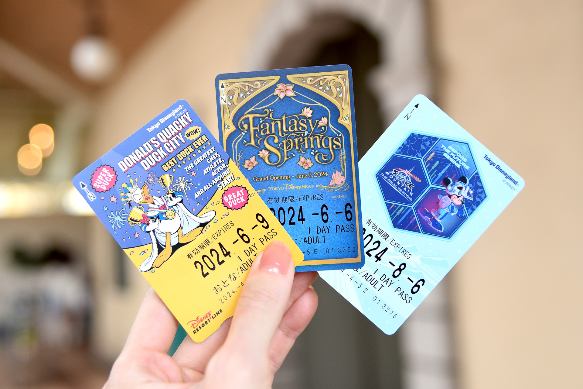 ディズニーリゾートラインで3種のフリーきっぷが新発売！ ファンタジー