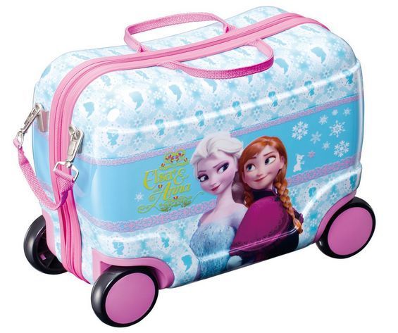 アナと雪の女王のスーツケース【旅行中子どもを抱っこしないで移動