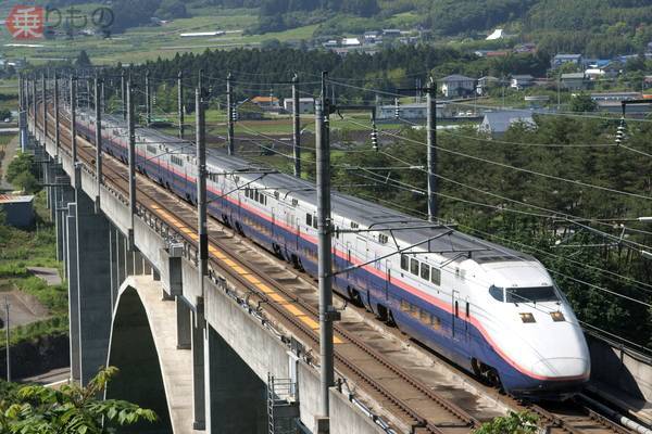 東北・上越新幹線「E1系」どんな車両だった？ 初の全2階建て 愛称は