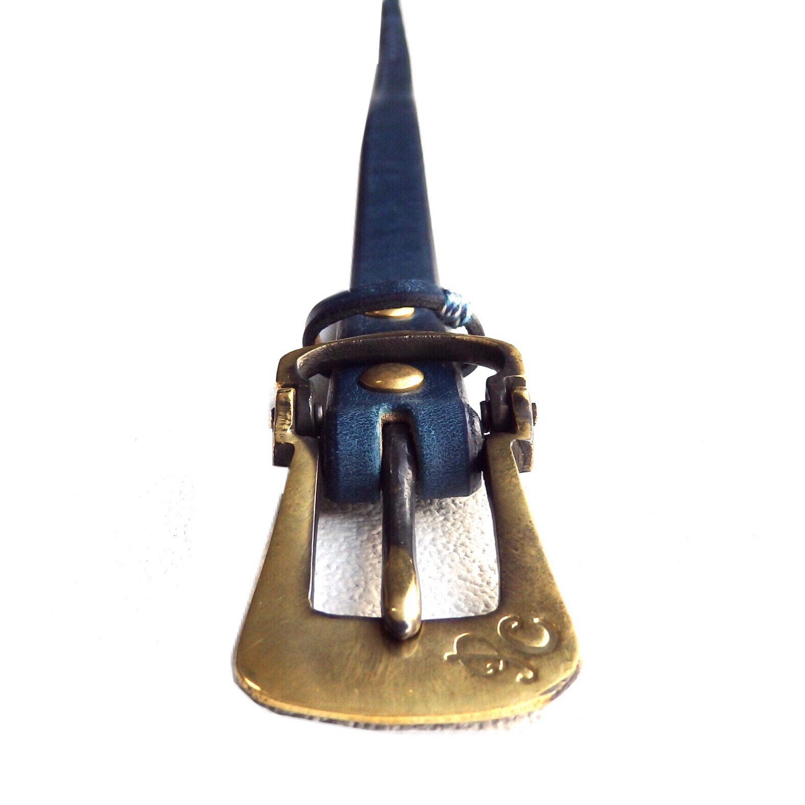 Porter Classic (LEATHER BELT) Color：Blue - TRAMPS/トランプス