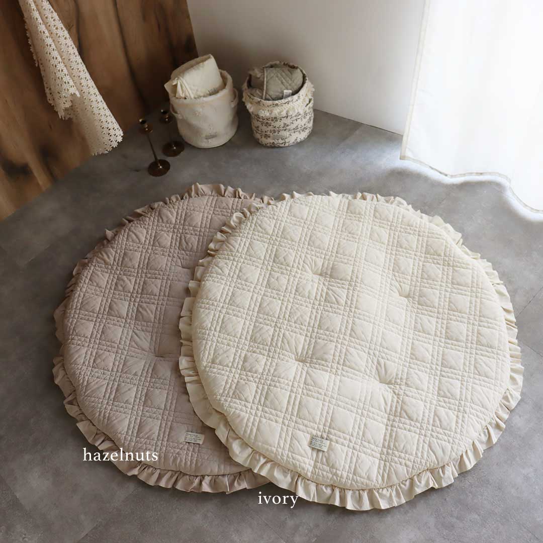 reversible quilting round rug – TRICK HOLIC