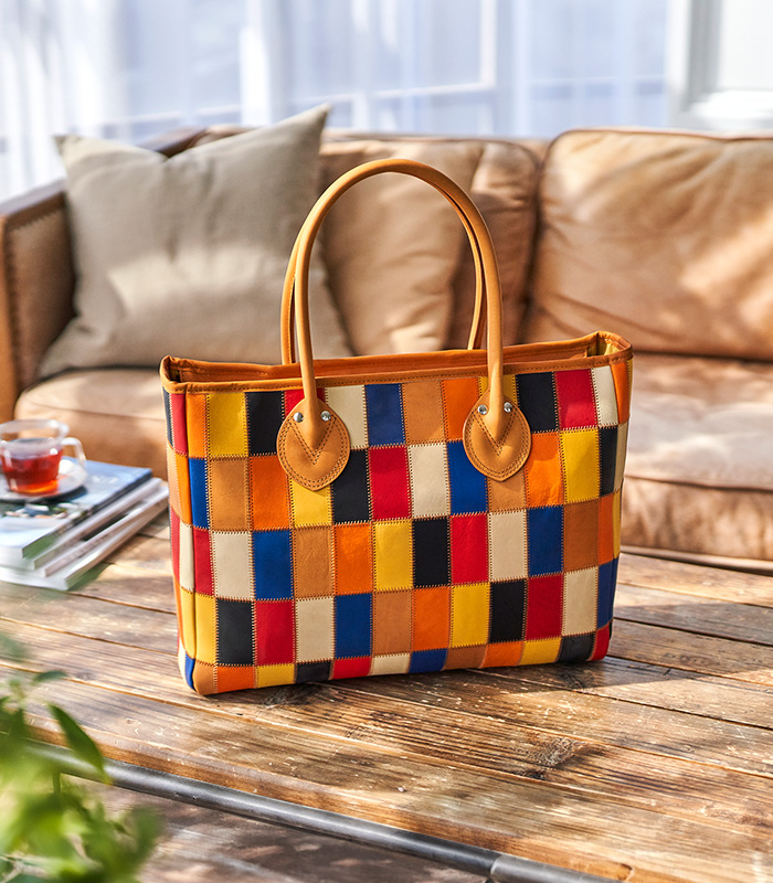 パッチワークバッグ｜革・レザーバッグのTRION(トライオン)公式サイト