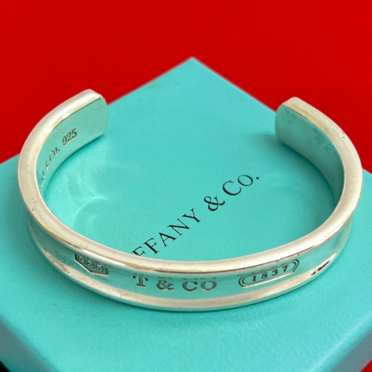 ティファニー 1837ナローバングル925 18cm TIFFANY&Co. ティファニー