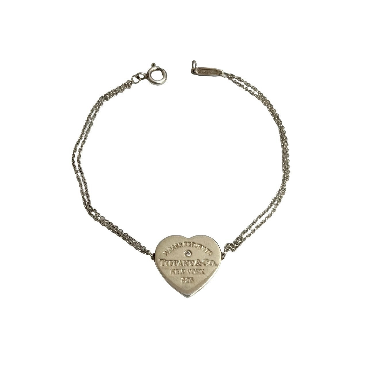 TIFFANY&Co. ティファニー リターントゥ ハートタグ ダブルチェーン