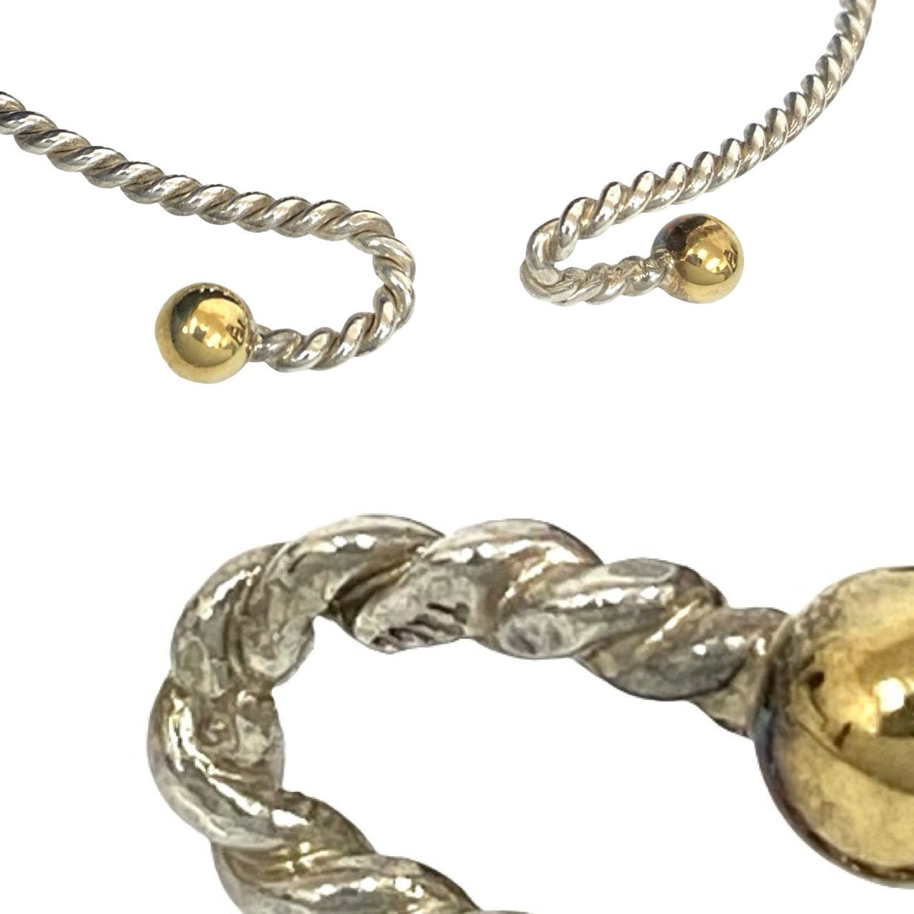 TIFFANY&Co. ティファニー フック アンド アイ ダブル ツイスト