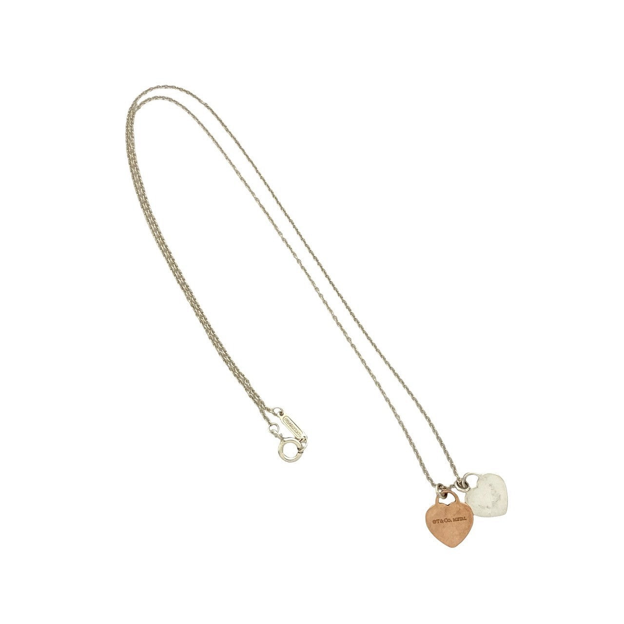 TIFFANY&Co. ティファニー リターントゥ ダブルハート ネックレス – Trip