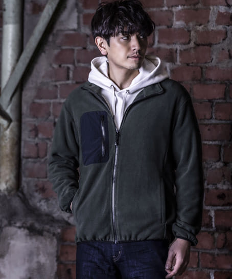 TULTEX】全6色・軽量フリースブルゾン（男女兼用・帯電防止