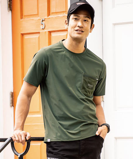 Dickies】ディッキーズ半袖Tシャツ（ストレッチ・男女兼用） D-787