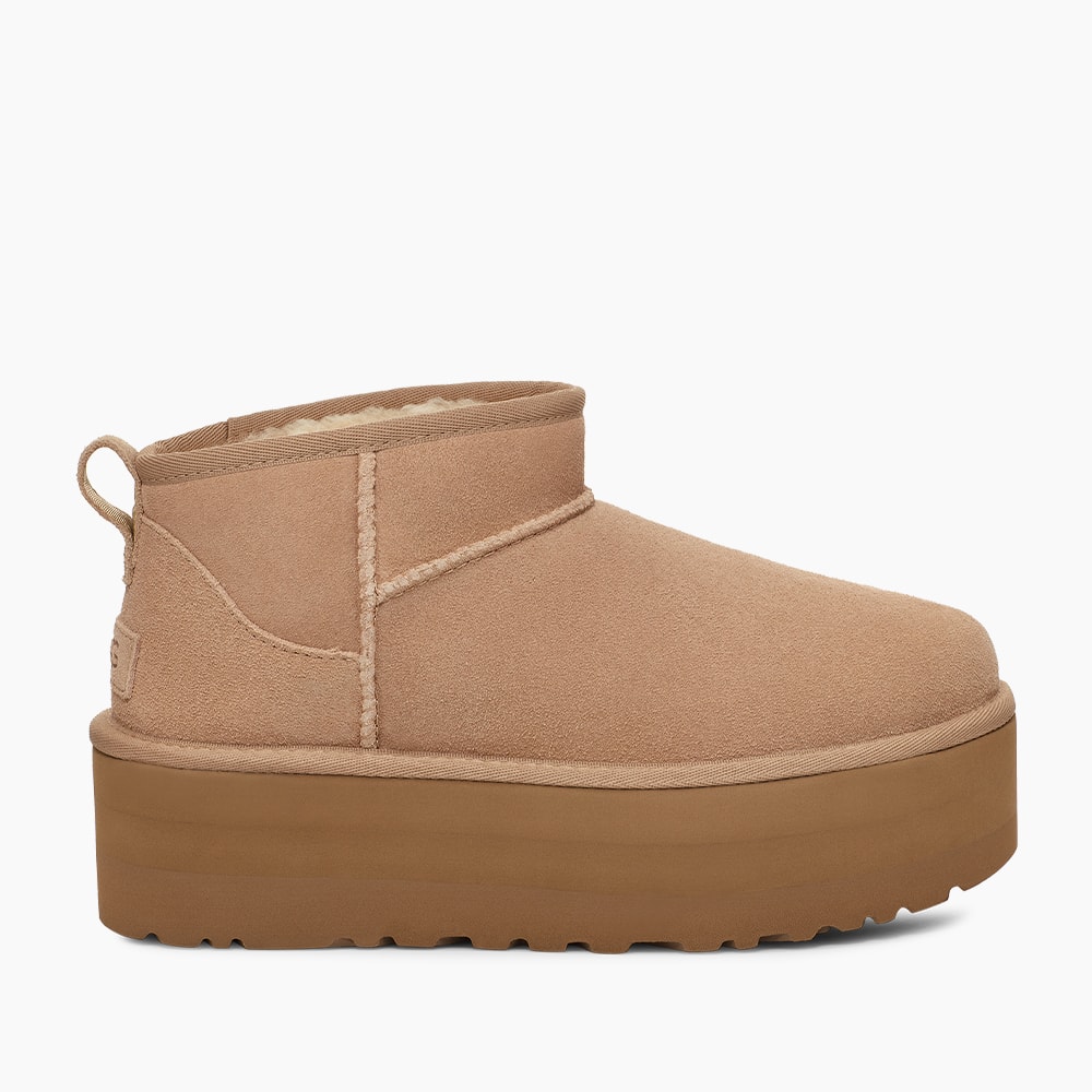 Compre Bota UGG Classic Ultra Mini Platform Bege com Qualidade | UGG