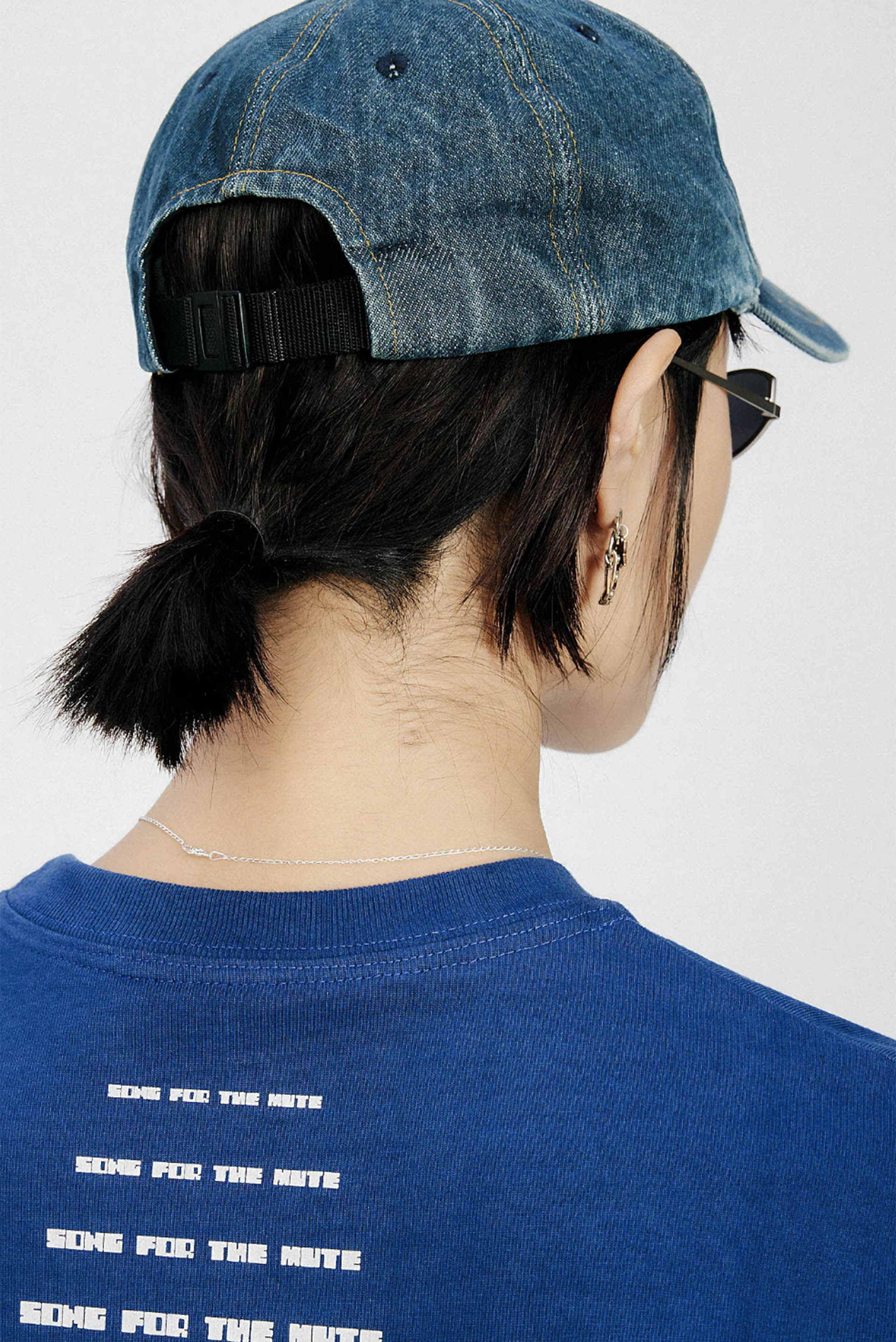 Song for the Mute' Cap Washed Denim | UJNG