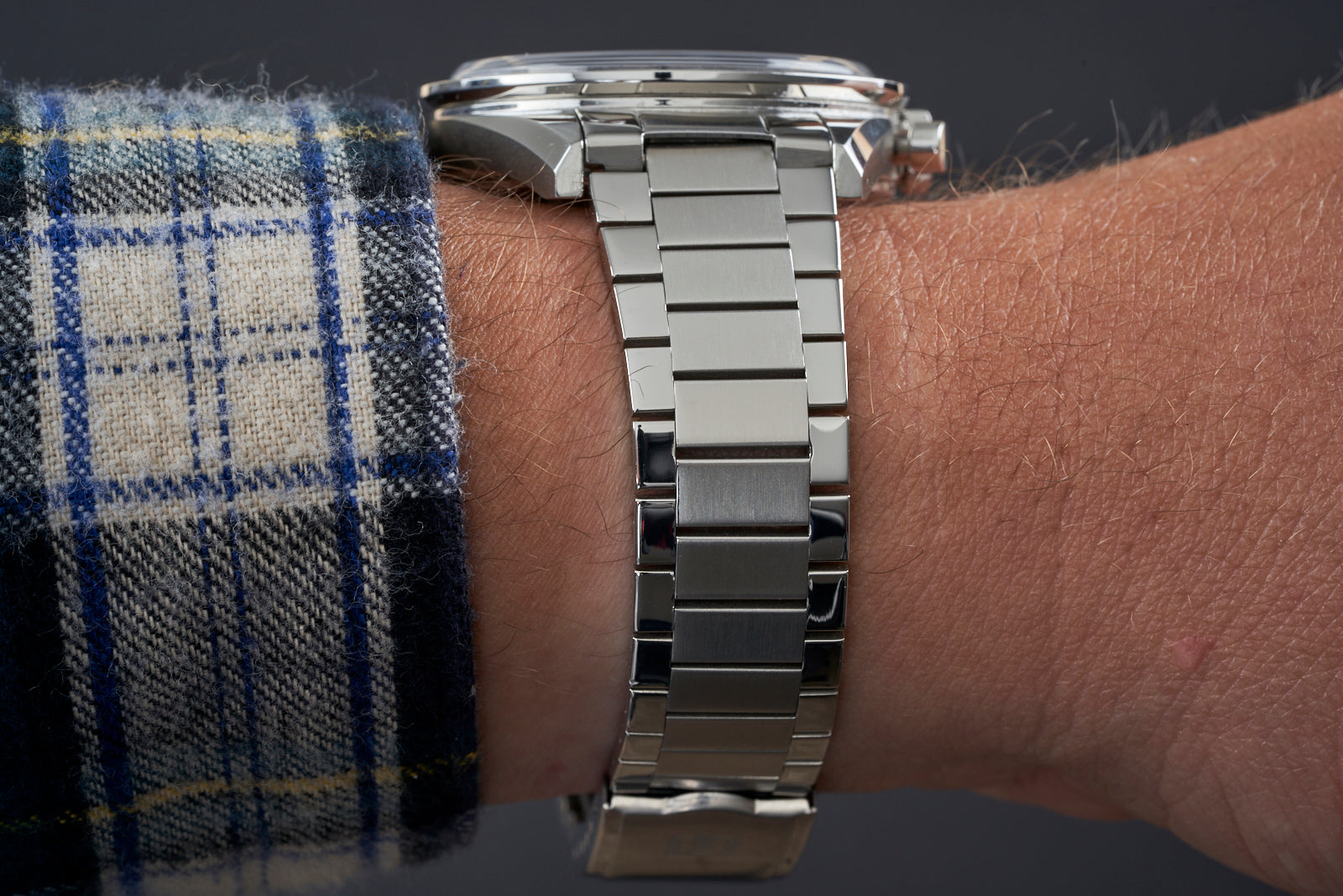 US1035 Flat Link Bracelet (Omega Speedmaster 20mm) – Uncle Straps