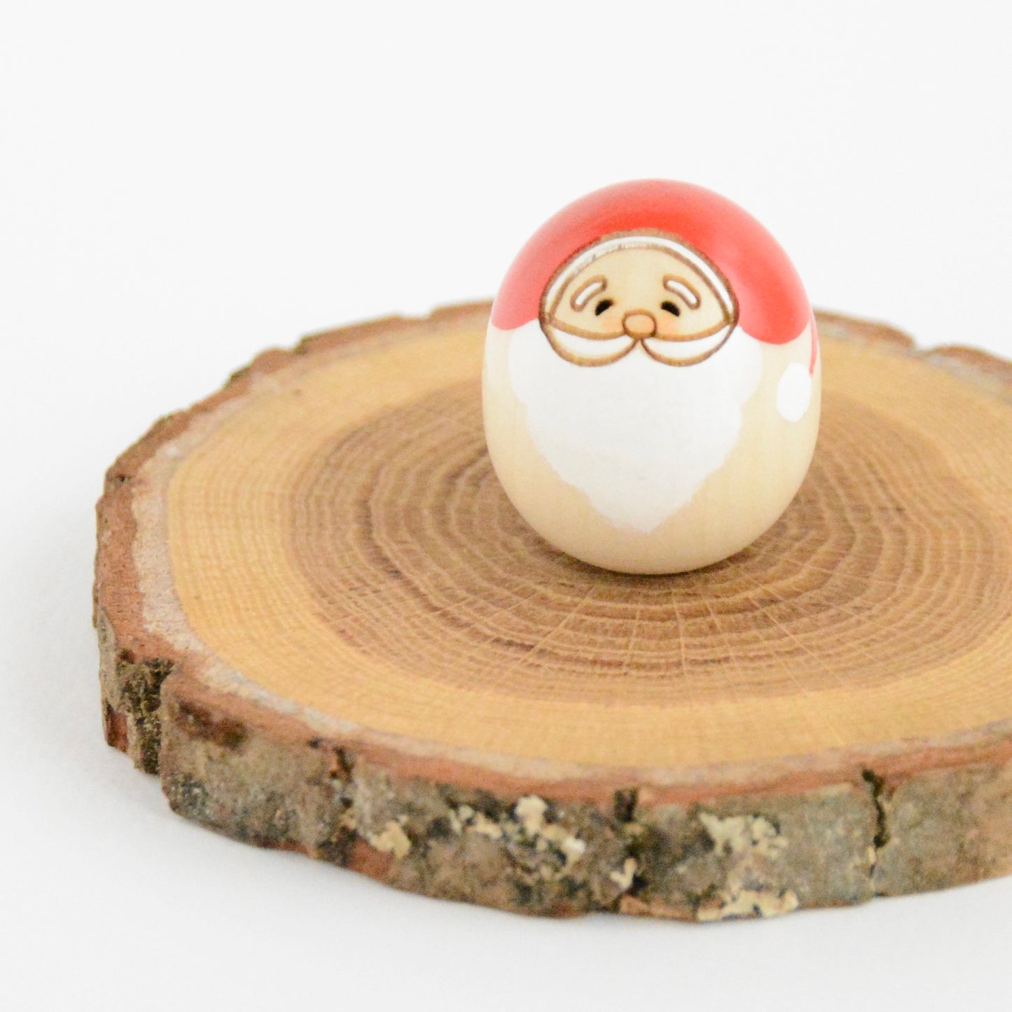 ミニサンタ たまご型 豆｜卯三郎こけし公式オンラインストア